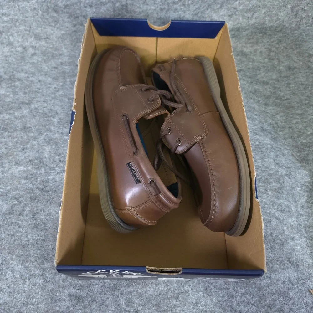 Dockers Dennison Mens Boat Shoes Chestnut Brown Active Rebound 10 M 90-34408
